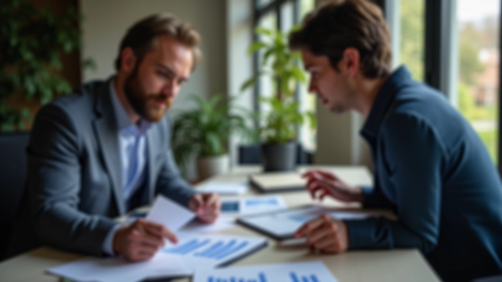 Séance de planification financière avec examen des graphiques et stratégies mensuelles